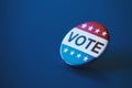 Vote badge for the United States election Royalty Free Stock Photo