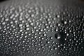 Closeup water condensation on window glass background Royalty Free Stock Photo