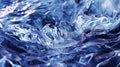 Closeup of water ripples background Royalty Free Stock Photo