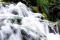 Closeup waterfall