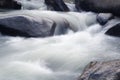 Closeup waterfalls