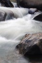 Closeup waterfalls