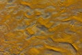 closeup wavy sand in desert