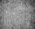 Closeup of a weathered and dirty wood panelling background in black and white Royalty Free Stock Photo