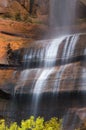 Closeup of Weeping Rock Waterfall