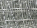 Closeup of welded steel wire mesh