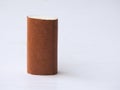 White Medical Cotton Bandage Roll with Brown Paper Wrapping around