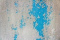 Closeup white wall texture with cracked paint Royalty Free Stock Photo
