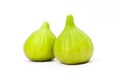 Figs isolated on white background Royalty Free Stock Photo