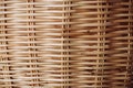 Closeup wicker basket