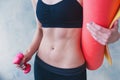 Closeup woman torso Royalty Free Stock Photo