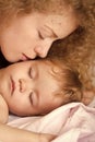 Mother kissing baby Royalty Free Stock Photo