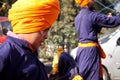 Closeup of a young sikh child