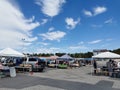 Closing time of The Cloverdale Flea Market in Surrey Royalty Free Stock Photo