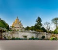 A closup of Basilica Sacre Coeur in Montmartre in Paris, France Royalty Free Stock Photo