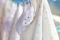 Cloth Diapers on a Clothesline Royalty Free Stock Photo