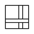 Cloth fill inside vector icon which can easily modify or edit