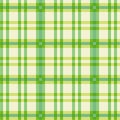 Cloth with green pattern Royalty Free Stock Photo