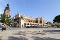 Cloth Hall on Main Market Square in sunny day, Krakow, Poland Royalty Free Stock Photo