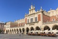 Cloth Hall on Main Market Square in sunny day, Krakow, Poland Royalty Free Stock Photo