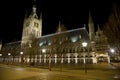 The Cloth Hall at night. Ypres, Belgium. Royalty Free Stock Photo