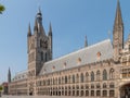 Cloth hall at Ypres Belgium Royalty Free Stock Photo