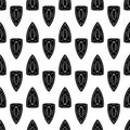 Cloth iron pattern seamless vector Royalty Free Stock Photo