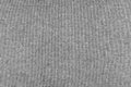 Cloth knitted wool background. Fabric knitting wool texture neutral gray color. Royalty Free Stock Photo