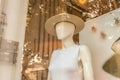 Cloth Mannequin Store Couture Designer Accesory Royalty Free Stock Photo