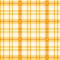 Cloth with orange pattern Royalty Free Stock Photo