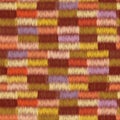 Cloth seamless pattern with rows of colorful grunge striped rectangular elements