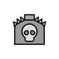 Clothe, shirt icon. Simple color with outline vector elements of rock n roll icons for ui and ux, website or mobile application