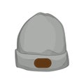 clothes beanie color icon vector illustration Royalty Free Stock Photo