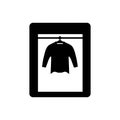 Clothes closet icon