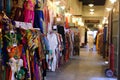 Clothes in Doha souq Royalty Free Stock Photo