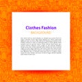 Clothes Fashion Paper Template