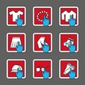 Clothes or fashion store shop shopping touch icon for website or app advertising Royalty Free Stock Photo