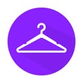 Clothes glyph Background color isolated vector icon which can easily modify or edit