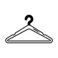 Clothes Half Glyph Style vector icon which can easily modify or edit