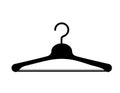 Clothes hanger hook isolated icon design Royalty Free Stock Photo