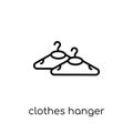 Clothes hanger icon from collection. Royalty Free Stock Photo