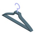 Clothes hanger icon, isometric style Royalty Free Stock Photo