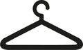 Clothes hanger icon Royalty Free Stock Photo