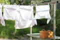 Clothes Line Royalty Free Stock Photo