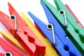 Clothes pegs Royalty Free Stock Photo