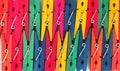 Clothes pegs Royalty Free Stock Photo
