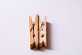 Clothes pegs Royalty Free Stock Photo