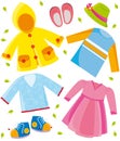 Clothes series- spring Royalty Free Stock Photo