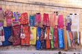 Clothes Shop in Jaisalmer. India. 5th, January, 2012