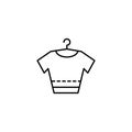 Clothes, t shit icon. Simple line, outline vector elements of tailor for ui and ux, website or mobile application